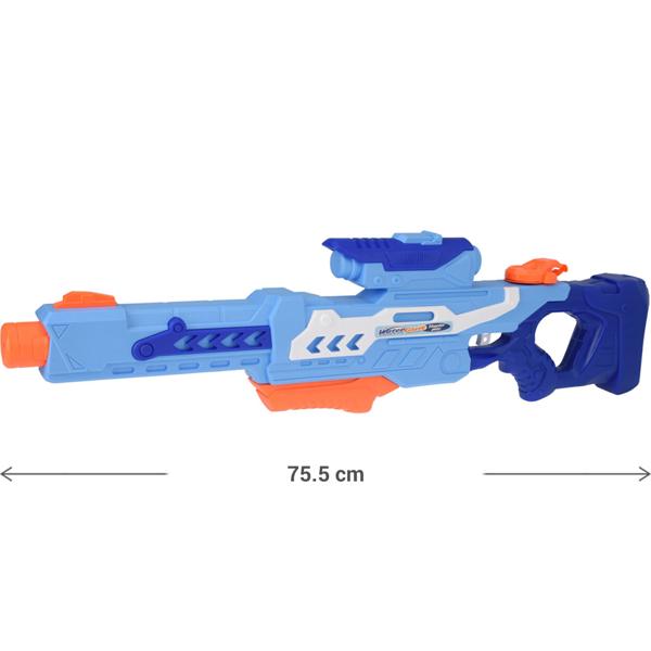 Starke Wasserpistole mit 1200 ml XXL-Wassertank – leistungsstarkes Outdoor Spielzeug für Kinder & Erwachsene – Action, Spass & Abkuehlung