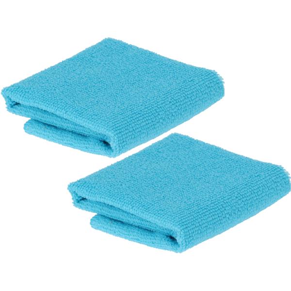 2er-Set Mikrofaser-Reinigungstücher in Spenderbox, 2x 25-Stck., 22 x 22 cm, mühelose & gründliche Reinigung von Glas, Oberflächen & mehr