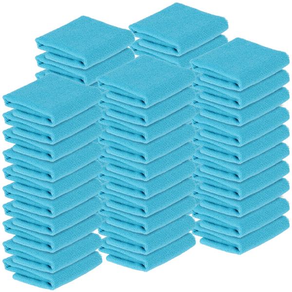 2er-Set Mikrofaser-Reinigungstücher in Spenderbox, 2x 25-Stck., 22 x 22 cm, mühelose & gründliche Reinigung von Glas, Oberflächen & mehr