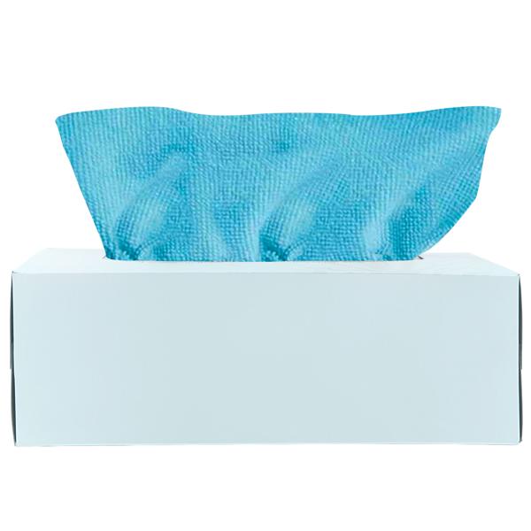 3er-Set Mikrofaser-Reinigungstücher in Spenderbox, 3x 25-Stck., 22 x 22 cm, mühelose & gründliche Reinigung von Glas, Oberflächen & mehr