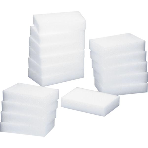 Schmutzradierer-Reinigungsschwamm 20er Vorteilspack - Melamin-Schaum für Haushalt, Büro, Auto - entfernt Flecken, Kalk & Fett - universell, chemiefrei