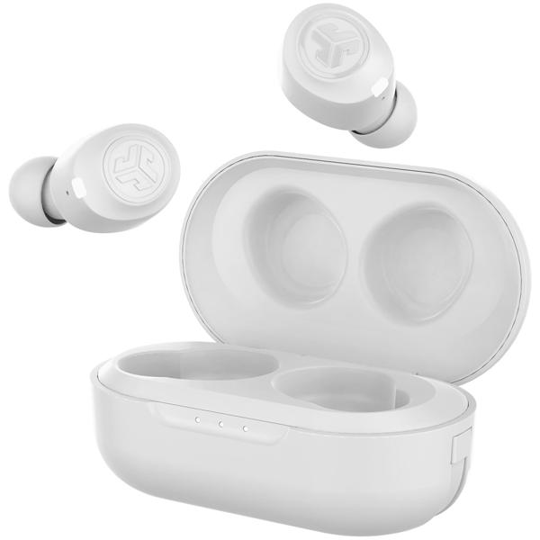 JBuds Air True Wireless-Earbuds mit Ladecase, weiss – Kristallklarer Klang, komfortabler Sitz & zuverlässige Verbindung