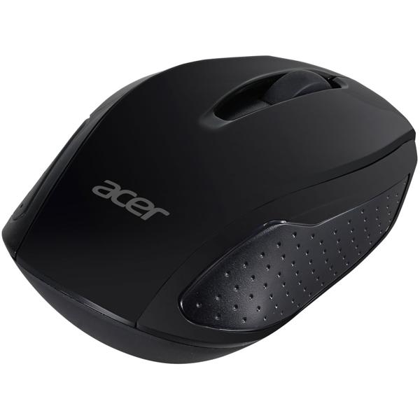 Acer Optische Funkmaus - Kabellose 1600 dpi für Laptop & PC - Plug & Play USB Nano Empfänger - Schwarz - Ideal für Büro & Reisen