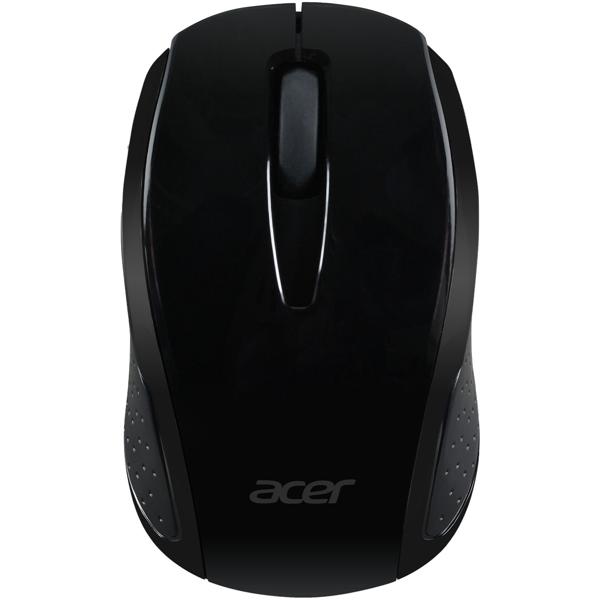 Acer Optische Funkmaus - Kabellose 1600 dpi für Laptop & PC - Plug & Play USB Nano Empfänger - Schwarz - Ideal für Büro & Reisen