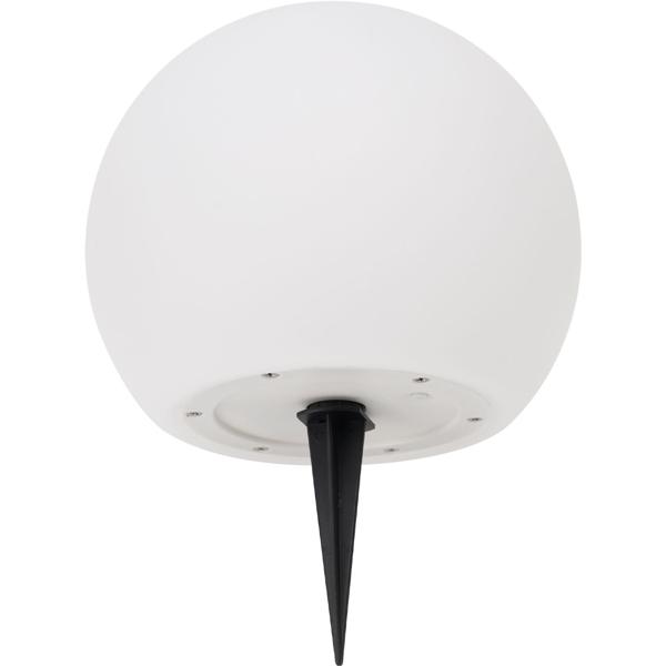 Solar-LED-Leuchtkugel, Ø 30cm, RGBW mit Fernbedienung, 60 Lu, IP67. Farbwechsel-Lichtkugel für Garten & Terrasse, wetterfest & kabellos