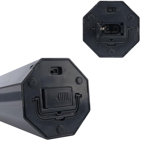 Mobiler 2-Flügel Insektenvertreiber Batterie & USB: Sanfte, effektive Fliegenabwehr für Tisch & unterwegs, flexibel beim Essen & Outdoor