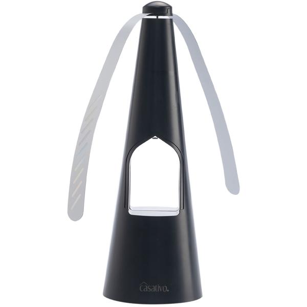 4er-Set 2-Flügel Insektenwedler mit LED-Beleuchtung, Batterie & USB: Sanfte, effektive Fliegenabwehr für Tisch & unterwegs, flexibel beim Essen & Outdoor