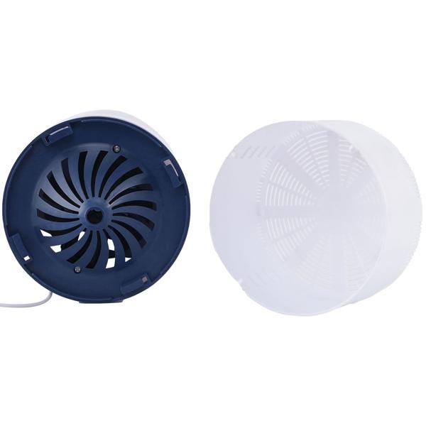 Effektiver Insektenvernichter mit UV-Licht & starker Saugfunktion: Entfernt Mücken & Fliegen hygienisch & sicher, ideal für Haus, Garten & Camping