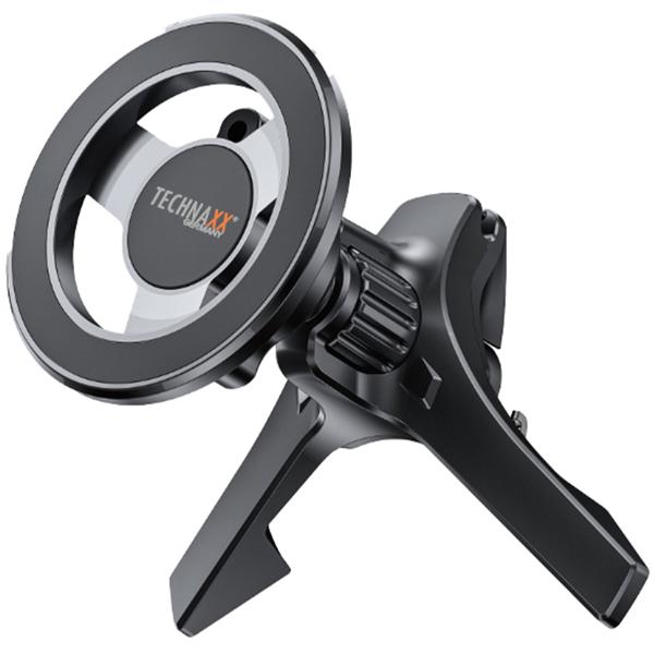 Magnetische Auto Handyhalterung Lüftungsgitter - Rutschfester Halt, 20 N52 Magnete, Kabelmanagement - Kompatibel iPhone 12+ & alle Smartphones