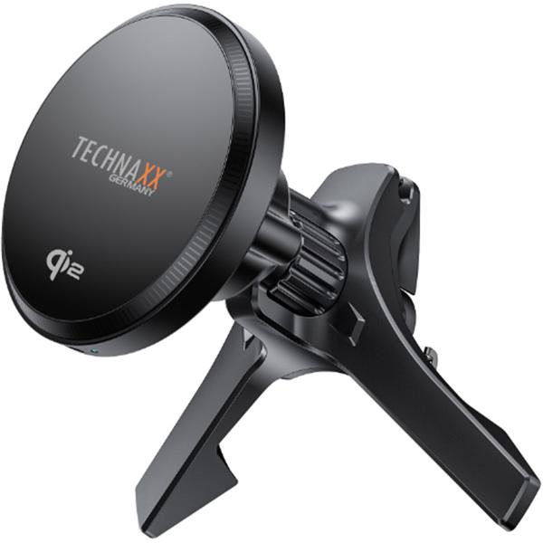 KFZ-Ladehalterung MagSafe für Lüftungsgitter, Qi2,15Watt, Kabelloses Laden & sicherer magnetischer Halt für Ihr iPhone