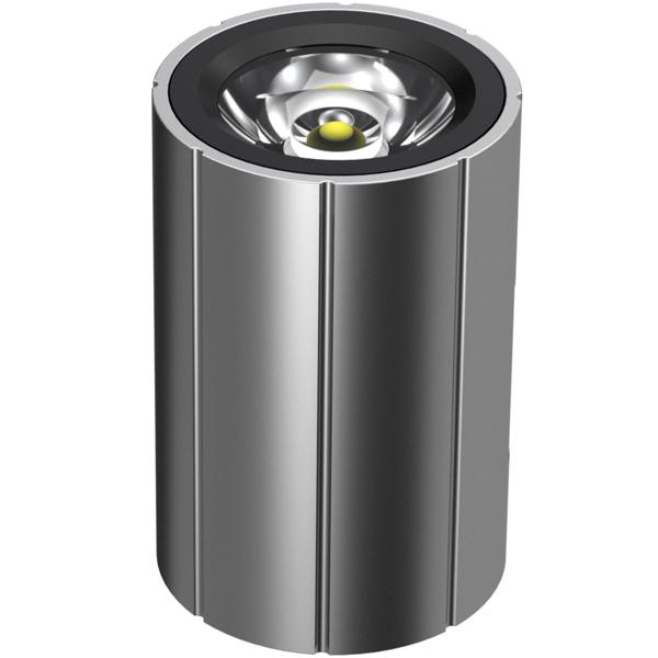 2er-Set Kompakte Smartphone-Ansteck-Taschenlampe, Lightning, 280 lm: Helles LED-Natel-Licht für unterwegs, Outdoor, Notfälle & Alltag