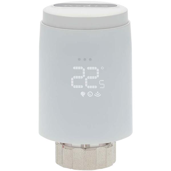 Energieeffizientes Heizkörperthermostat, weiss, LED Display - smart mit APP und Zigbee - Bequeme Temperaturregelung und Energieeinsparung
