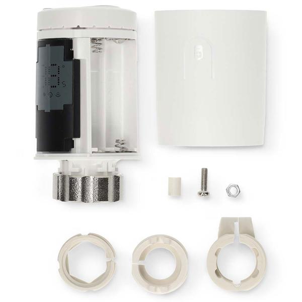 Energieeffizientes Heizkörperthermostat, weiss, LED Display - smart mit APP und Zigbee - Bequeme Temperaturregelung und Energieeinsparung