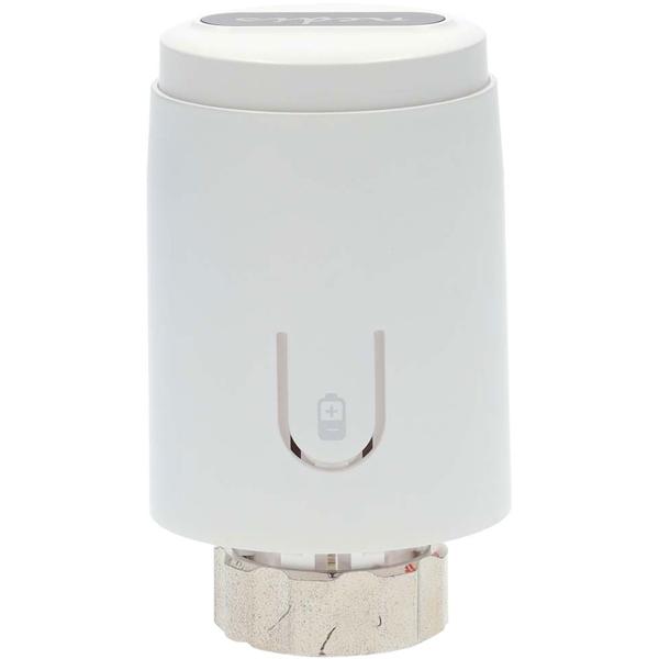 Energieeffizientes Heizkörperthermostat, weiss, LED Display - smart mit APP und Zigbee - Bequeme Temperaturregelung und Energieeinsparung