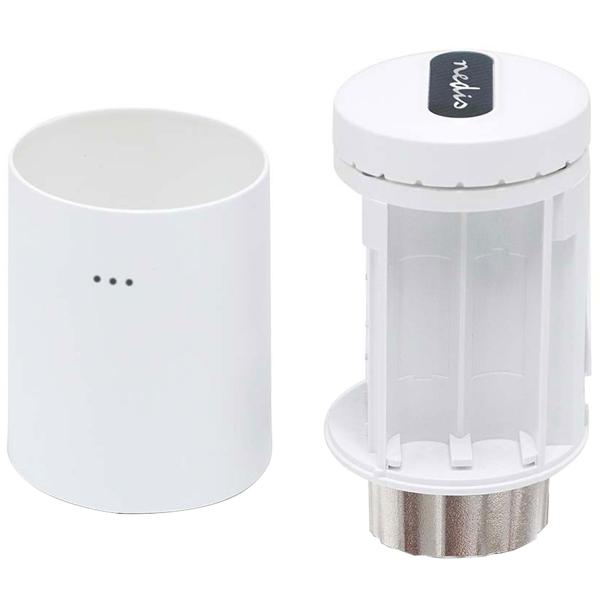 Energieeffizientes Heizkörperthermostat, weiss, LED Display - smart mit APP und Zigbee - Bequeme Temperaturregelung und Energieeinsparung