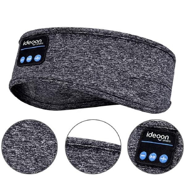 Smartes Kopfhörer-Stirnband, Bluetooth 5.4, Freisprecher & Sprachsteuerung, grau: Ein bequemer Begleiter für Sport, Schlaf & Reisen