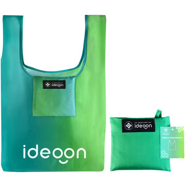 Faltbare Einkaufstasche: Platzsparend, robust & umweltfreundlich, wiederverwendbar, leicht & vielseitig, für Supermarkt, Wochenmarkt & Alltag