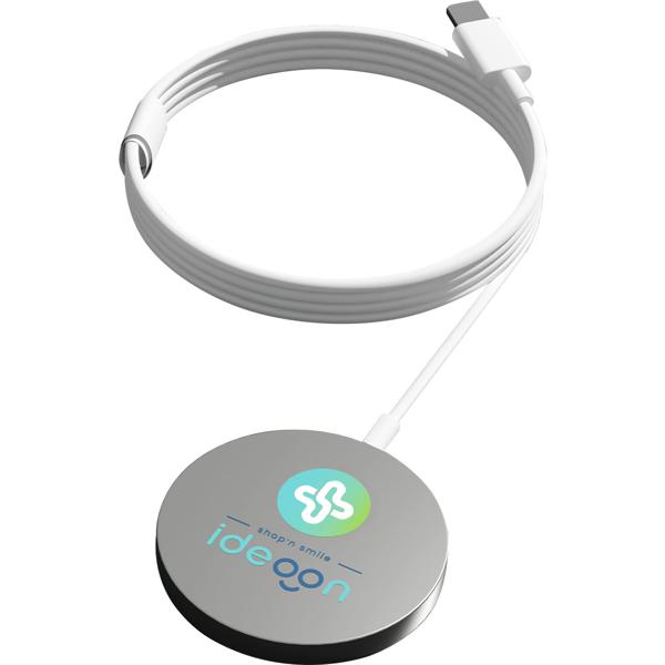 Kabellose Ladestation, Magsafe kompatibel, 15 W: Schnell & sicher laden, Qi Charger mit schlankem Design für iPhone & andere Smartphones