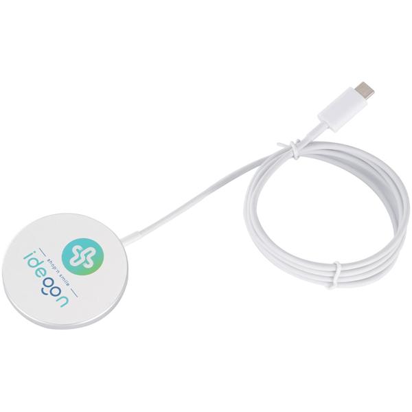 Kabellose Ladestation, Magsafe kompatibel, 15 W: Schnell & sicher laden, Qi Charger mit schlankem Design für iPhone & andere Smartphones