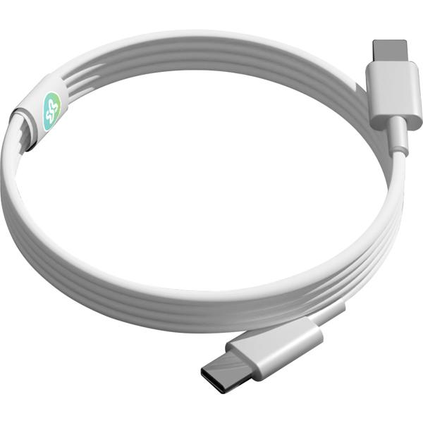 3er-Set USB-C Ladekabel, weiss, 1,5 m: Schnellladen für Handy, Tablet & Laptop, Robust, flexibel & zuverlässig für Samsung, Xiaomi, iPad uvm.