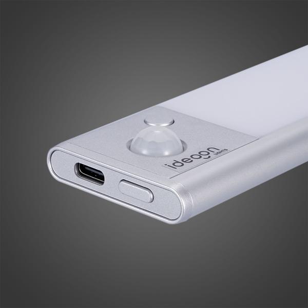 2er-Set Flache Akku LED-Lichtleiste, 40cm mit Bewegungssensor, 120 LEDs: Kabellos, hell & energiesparend – Perfekt für Schrank, Flur & Küche