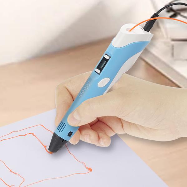 3D-Drucker-Stift USB inkl. 20 bunte PLA-Filamente: Kreatives 3D-Zeichnen frei Hand, Perfekt für Kinder & Erwachsene - Starten Sie Ihre Kunstwerke