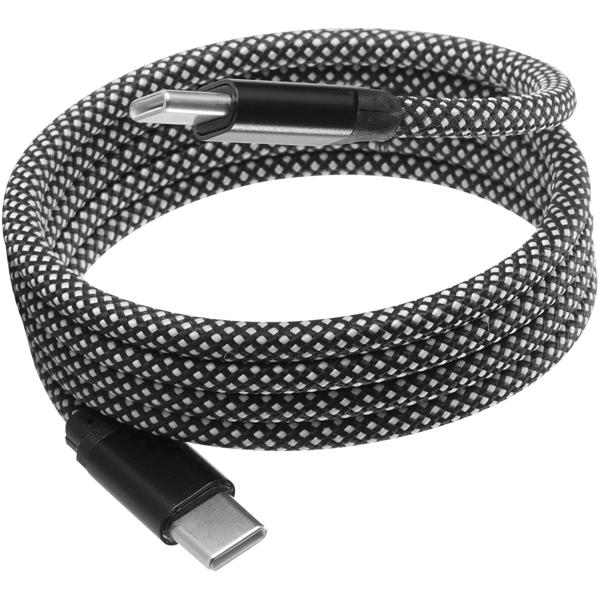 3er-Set USB-C Ladekabel 100W, 1m: Magnetische Aufrollfunktion, schnell & knotenfrei – zuverlässig für Samsung, Xiaomi, iPad, iPhone, Notebooks uvm.