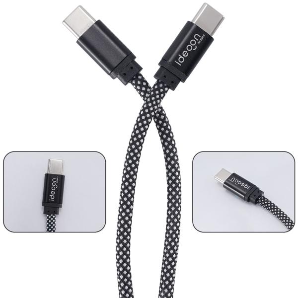 2er-Set USB-C Ladekabel 100W, 2m: Magnetische Aufrollfunktion, schnell & knotenfrei – zuverlässig für Samsung, Xiaomi, iPad, iPhone, Notebooks uvm.