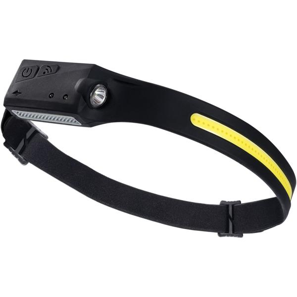 2er-Set COB-LED Stirnlampe 230° Weitwinkel: Helles 350lm Licht mit Gestensteuerung, Perfekt für Joggen, Wandern & Handwerk – Immer freie Hände