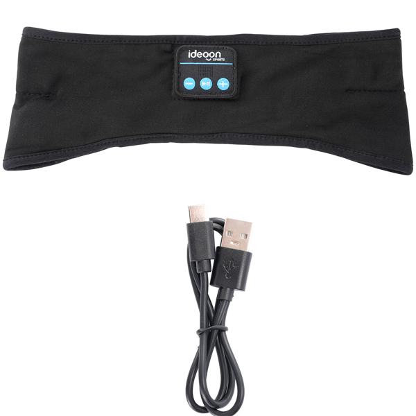 Smartes Kopfhörer-Stirnband, Bluetooth 5.4, Freisprecher & Sprachsteuerung, schwarz: Ein bequemer Begleiter für Sport, Schlaf & Reisen