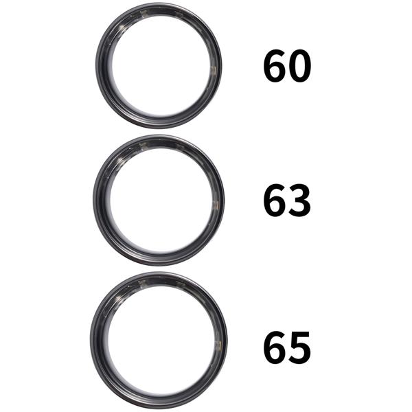 Smart-Ring, schwarz, Keramik, inkl. Ladebox, Grösse 65: Dein Fitness & Schlaf Tracker – Elegant und ein smarter Begleiter für ein aktives Leben