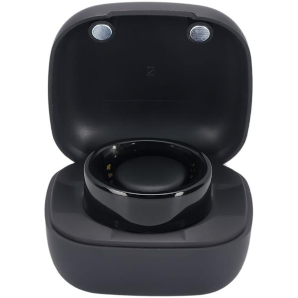 Smart-Ring, schwarz, Keramik, inkl. Ladebox, Grösse 65: Dein Fitness & Schlaf Tracker – Elegant und ein smarter Begleiter für ein aktives Leben