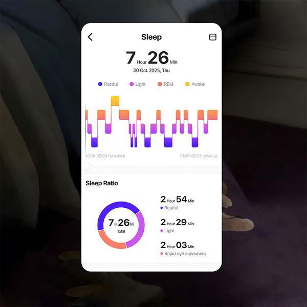 Smart-Ring, weiss, Keramik, inkl. Ladebox, Grösse 63: Dein Fitness & Schlaf Tracker – Elegant und ein smarter Begleiter für ein aktives Leben