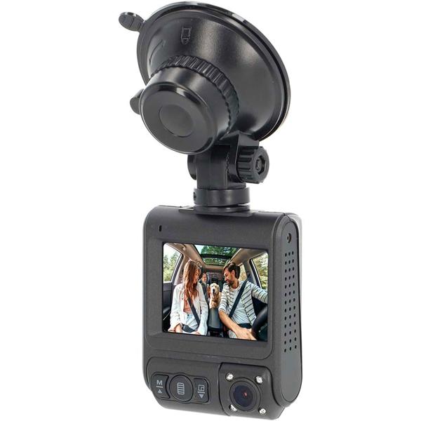 Hochauflösende Ultra HD 4K Dashcam mit 140 Grad Weitwinkelobjektiv, GPS-Tracking und Parküberwachung, USB-C Anschluss und Foto/Video Funktion