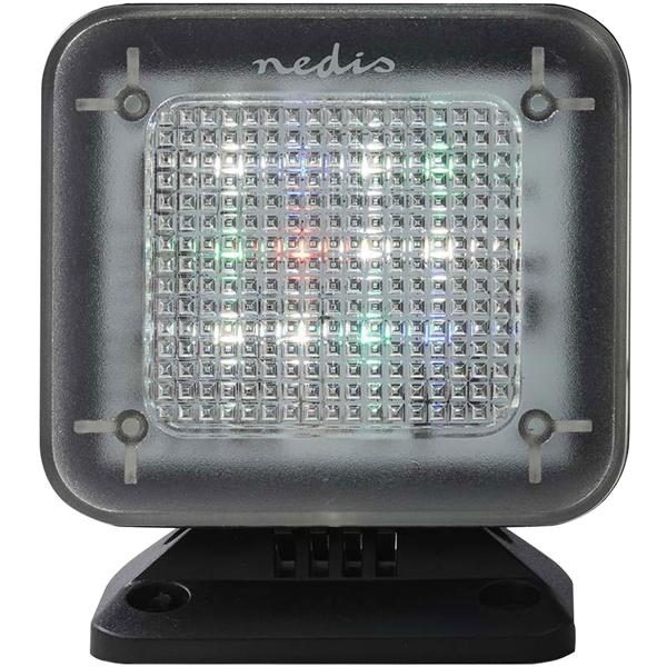 TV-Simulator Einbrecher-Abschreckung, Zeitschaltuhr, 12 LEDs - Realistische TV-Simulation, sicherer Schutz, automatische Abschreckung