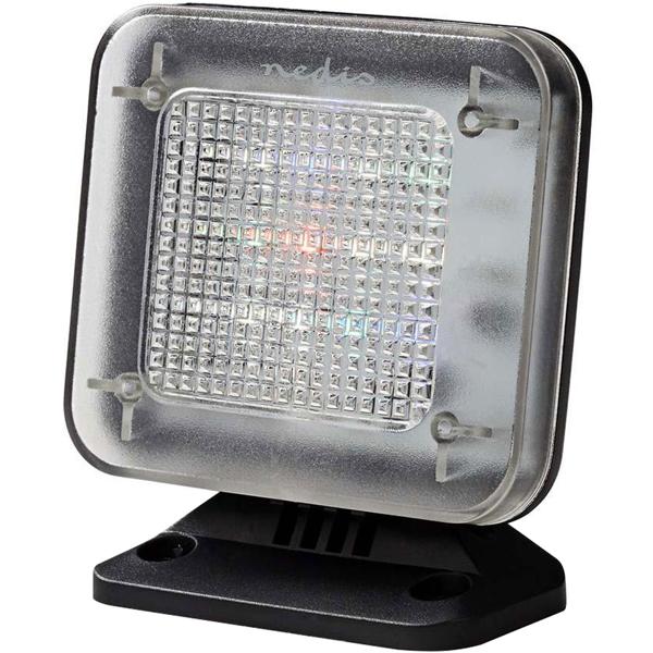 TV-Simulator Einbrecher-Abschreckung, Zeitschaltuhr, 12 LEDs - Realistische TV-Simulation, sicherer Schutz, automatische Abschreckung