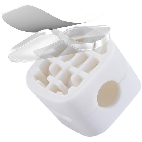 6er-Set Kabelorganizer mit Magnetclip, weiss: Schreibtisch-Kabelhalter, selbstklebend & flexibel – Nie wieder Kabelsalat im Büro & Zuhause