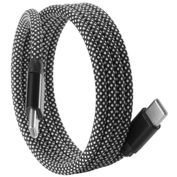 3er-Set USB-C Ladekabel 100W, 2m: Magnetische Aufrollfunktion, schnell & knotenfrei – zuverlässig für Samsung, Xiaomi, iPad, iPhone, Notebooks uvm.