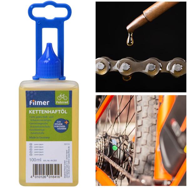 Velo Kettenöl, 100 ml, optimale Pflege für Ihre Fahrradkette, verlängert die Lebensdauer & sorgt für reibungslose Fahrt