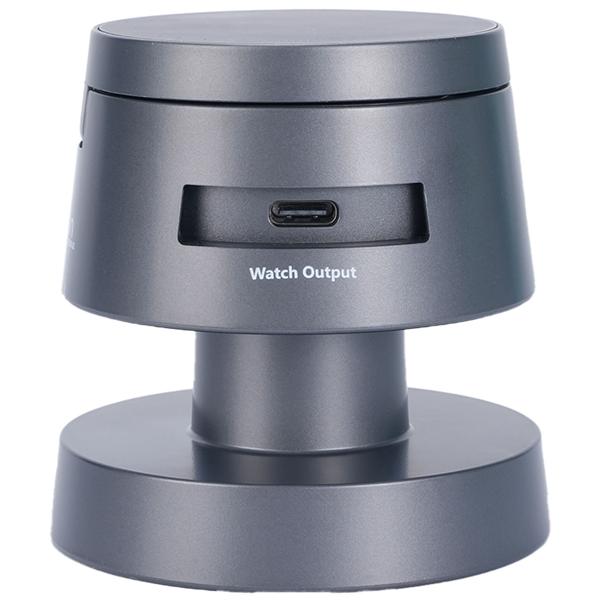 Multifunktionale drahtlose & komfortable Ladestation mit Nachtlicht (15W) USB-C - schwarz - für Smartphones, Watches, Pods & mehr - Komfort + Ordnung