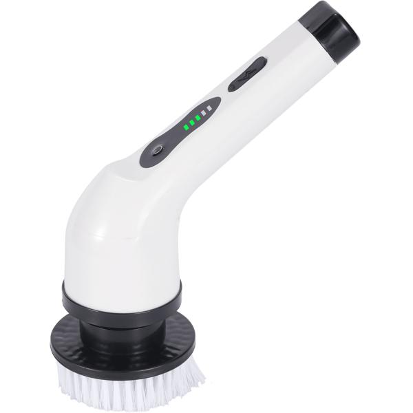 Effektive Elektrische Reinigungsbürste mit 9 Bürstenköpfen, Teleskopgriff, Akku, 7,2 Watt - Kabellos & kraftvoll – Für Bad, Küche & Aussenbereich - mühelose Sauberkeit