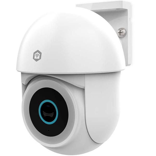 PTZ-Überwachungskamera für den Aussenbereich, 3MP Full HD, IP65, 355°PAN & 105°TILT, Aussenkamera mit Bewegungssensor, Nachtsicht, Sirene