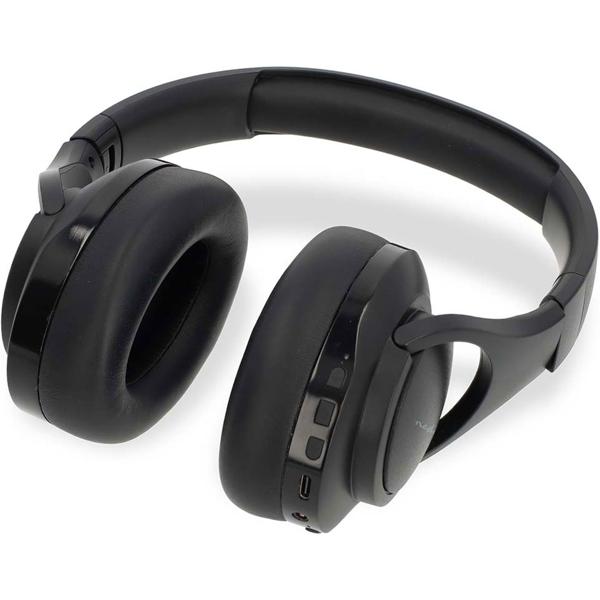 Bluetooth Over-Ear-Kopfhörer, faltbar, Hybrid Geräuschunterdrückung mit ENC und ANC und Mikrofon, Freisprechfunktion, 28 Stunden Spielzeit, kabellos