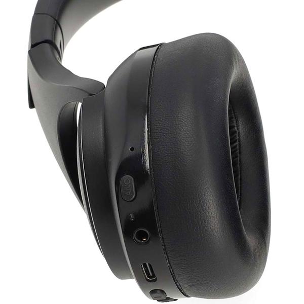 Bluetooth Over-Ear-Kopfhörer, faltbar, Hybrid Geräuschunterdrückung mit ENC und ANC und Mikrofon, Freisprechfunktion, 28 Stunden Spielzeit, kabellos