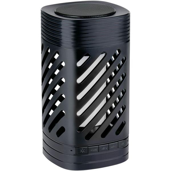 Atmosphärischer Bluetooth 5.4 Lautsprecher mit LED-Flammeneffekt, Lagerfeuer-Feeling & kabelloser Musikgenuss