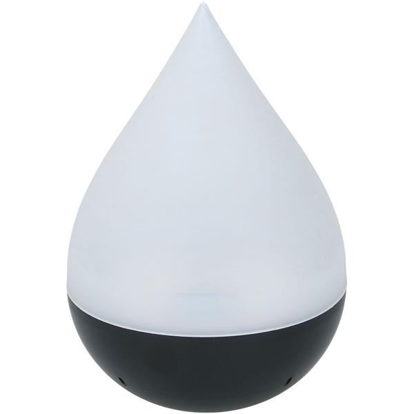 Tropfen LED Solarleuchte Ø 14 cm - Warmes Licht für Terrasse, Balkon & Garten - Kabellose Deko-Lampe mit Solarbetrieb & austauschbarem Akku (AA 600 mAh)