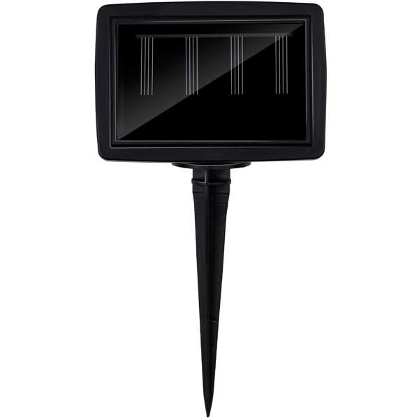 2er-Set Solar-LED-Lichterkette mit 10 warmweissen LED Glühbirnen, 3,35 m, wetterfest, 2-Leuchtmodi, für Garten, Balkon & Terrasse