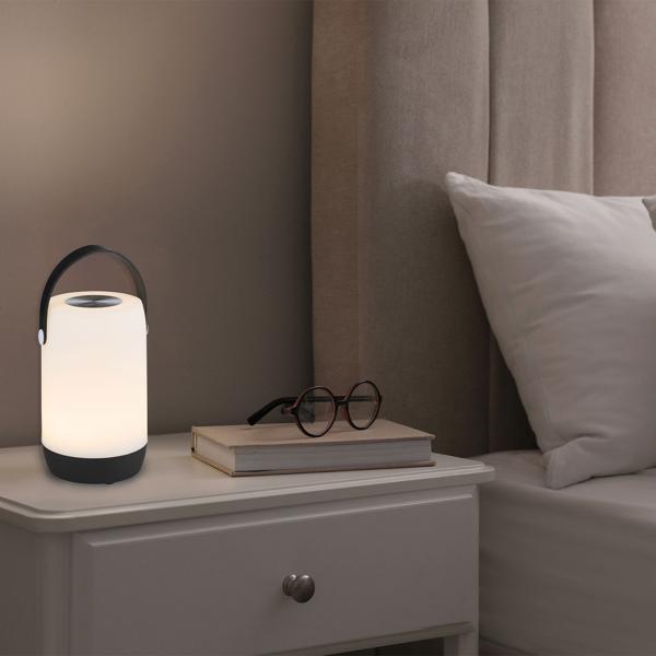 2er-Set Dimmbare LED Nachtlicht Laterne: 2 Leuchtmodi für sanftes Schlummerlicht & gemütliche Atmosphäre