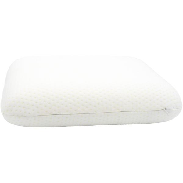Kopfkissen aus hochwertigem Memory-Schaum, Grösse M, mit abnehmbarem Bezug, Atmungsaktiv, Ergonomisch geformt