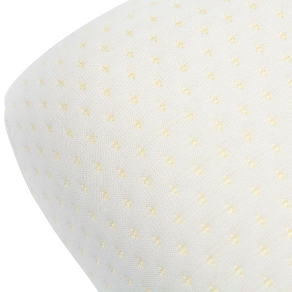 Kopfkissen aus hochwertigem Memory-Schaum, Grösse M, mit abnehmbarem Bezug, Atmungsaktiv, Ergonomisch geformt